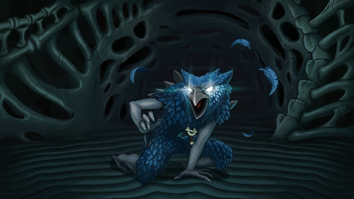 Bird creature from Slay The Spire