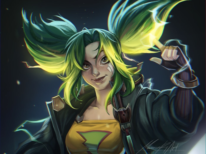 Zeri from League of Legends