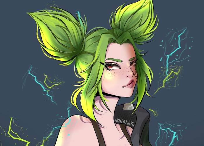 Zeri from League of Legends