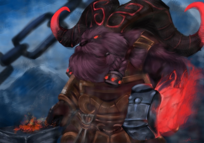 Ornn from League of Legends 4K