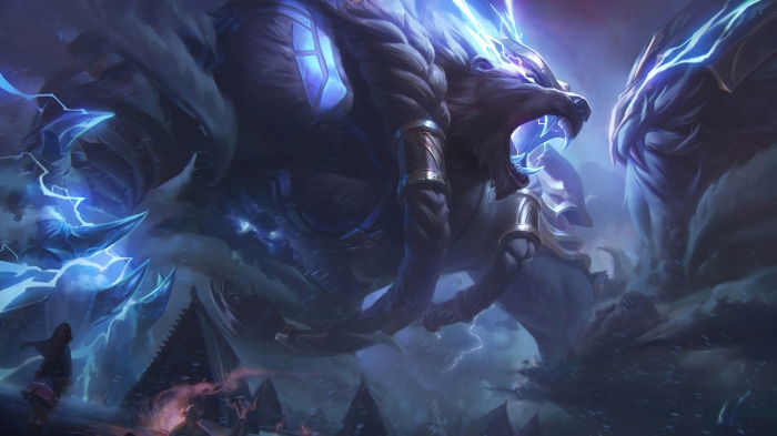 Volibear from League of Legends 4K
