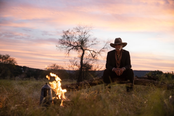 Sam Elliott in 1883 at sunset