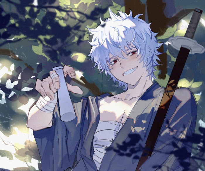 Gintoki Sakata from Gintama