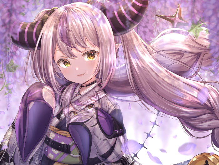 La+ Darknesss from Hololive with Horns