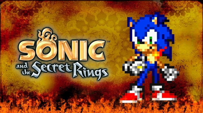 Sonic the Hedgehog from Sonic and the Secret Rings