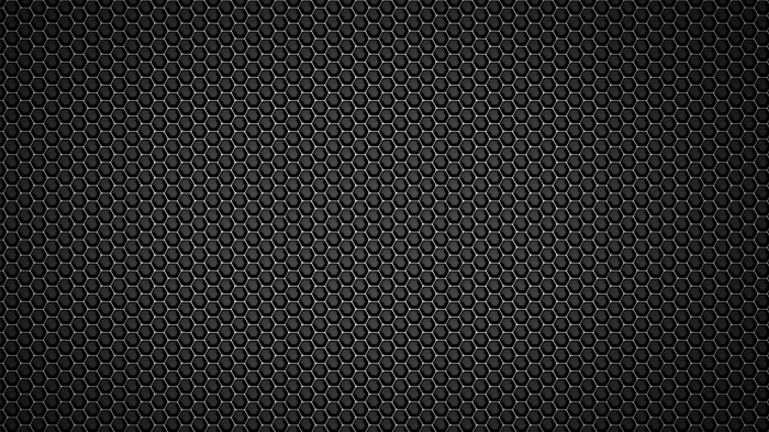 Dark Hexagonal Metal Pattern