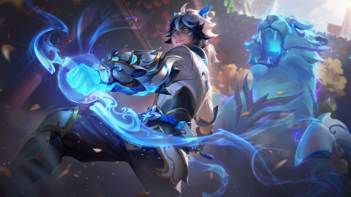 Porcelain Protector Ezreal from League of Legends