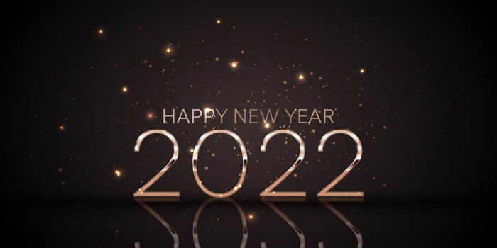 Happy New Year 2022 4K