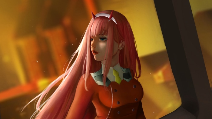Zero Two from Darling in the FranXX