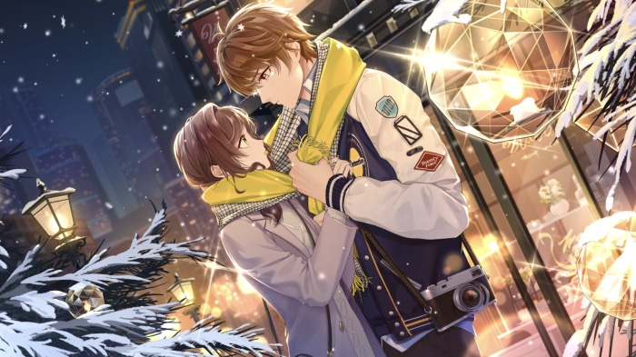 Rosa and Minase Natsuhiko from Tears of Themis in winter