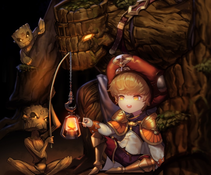 Alef from Guardian Tales 4K
