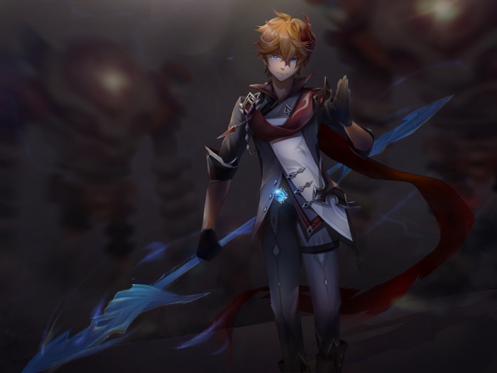 Tartaglia Childe from Genshin Impact 4K