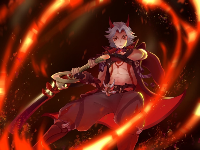 Arataki Itto from Genshin Impact 4K
