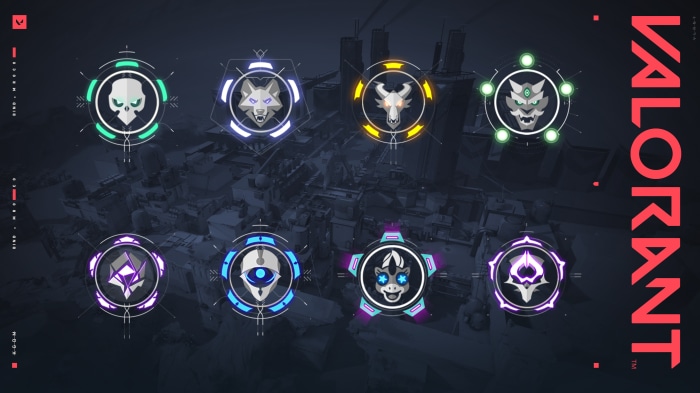 Valorant game icons 4K