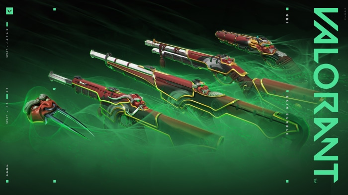 Valorant Oni Skin Bundle 4K
