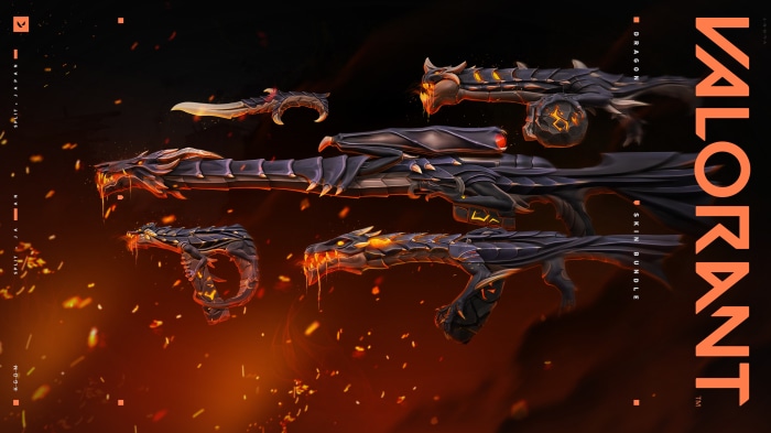 Valorant Dragon Skin Bundle 4K