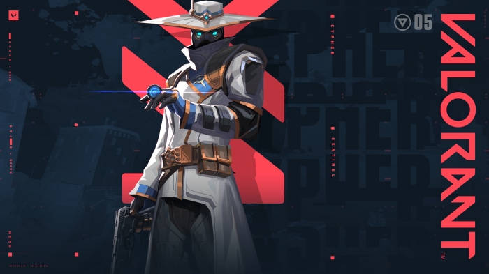 Cypher from Valorant 4K