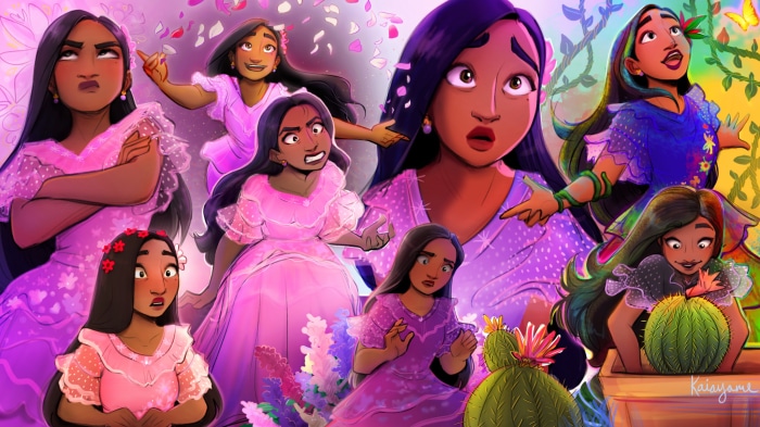 Mirabel Madrigal from Encanto in multiple poses