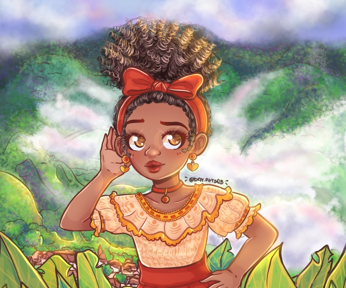 Dolores Madrigal from Encanto 4K