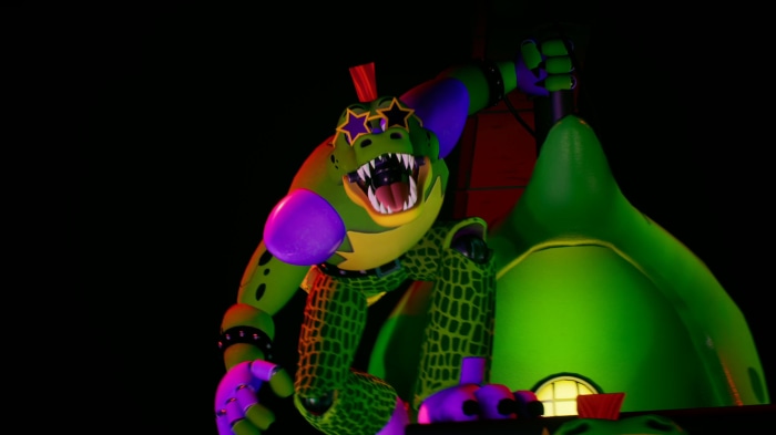 Monty Gator from Five Nights At Freddy's Security Breach
