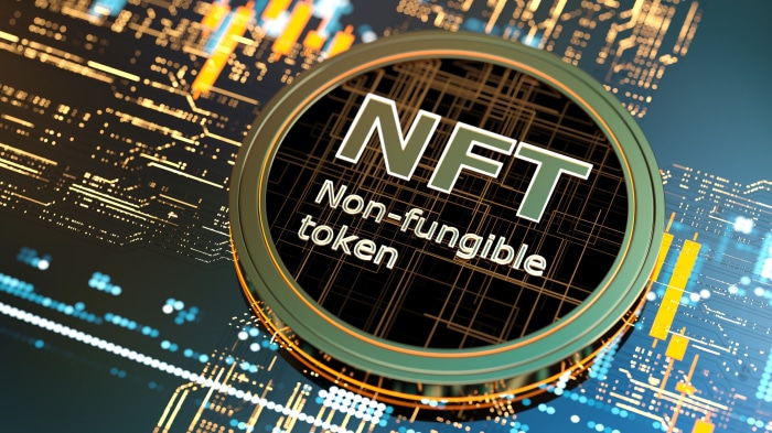 NFT Non-fungible token digital art