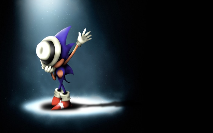 Sonic the Hedgehog as Michael Jackson