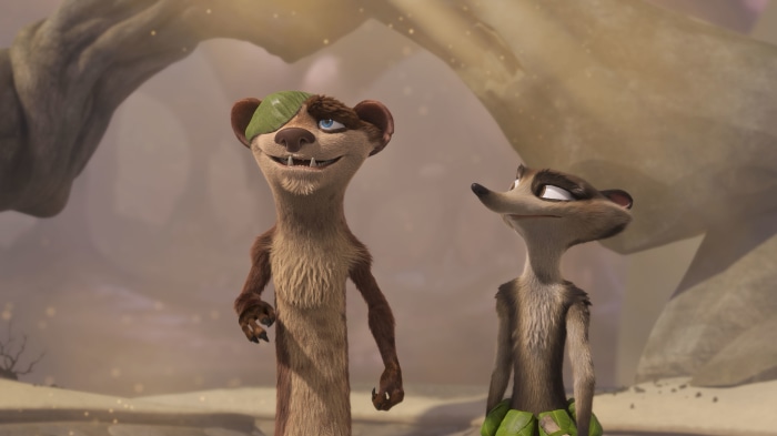 Buck and Zee from The Ice Age Adventures Of Buck Wild 4K