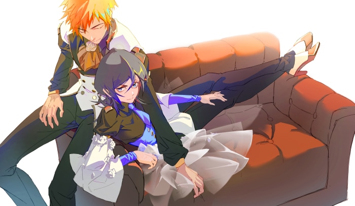 Ichigo Kurosaki and Rukia Kuchiki from Bleach 4K