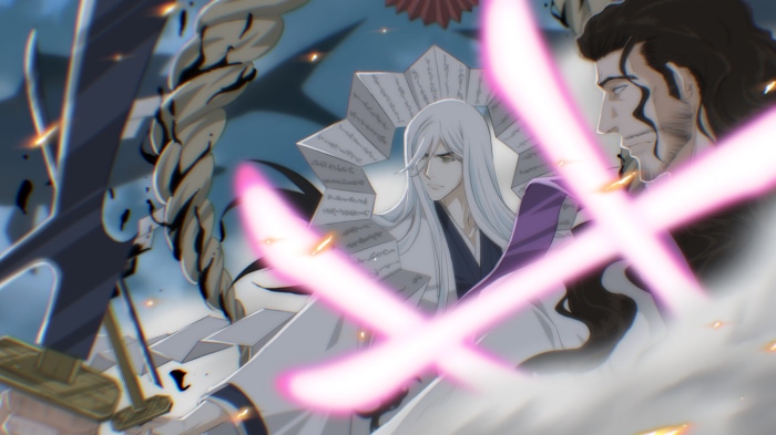 Shunsui Kyoraku and Jushiro Ukitake from Bleach