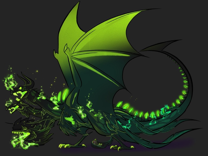 Asmodeus and Fizzarolli from Helluva Boss