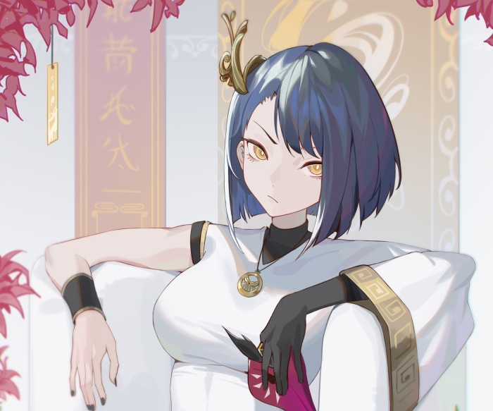 Kujou Sara from Genshin Impact