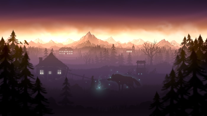 Fantasy Magic 4K Wolf