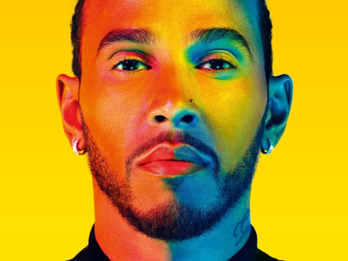 Lewis Hamilton portrait