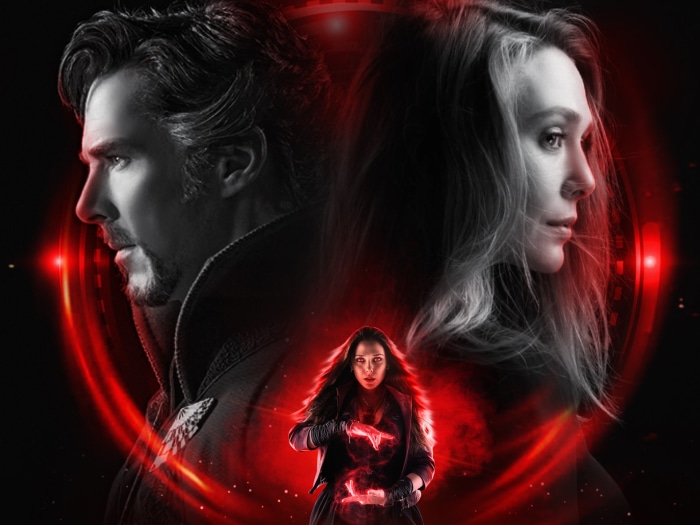 Doctor Strange and Scarlet Witch from Doctor Strange in the Multiverse of Madness