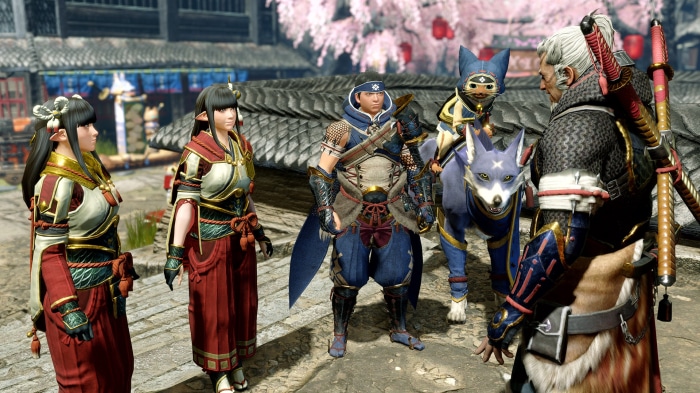 Monster Hunter Rise characters and companions