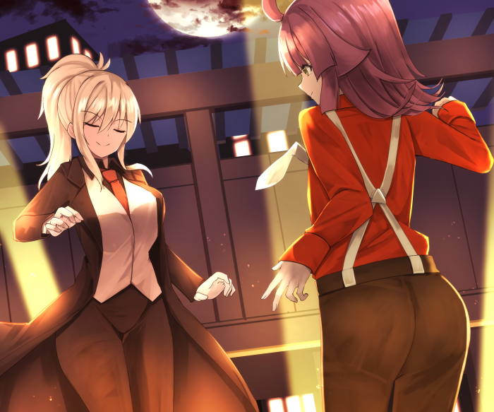 Ai Miyashita and Rina Tennoji from Love Live! Nijigasaki High School Idol Club