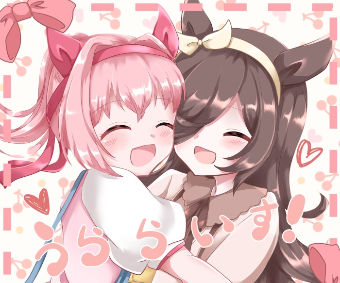 Rice Shower and Haru Urara from Uma Musume Pretty Derby