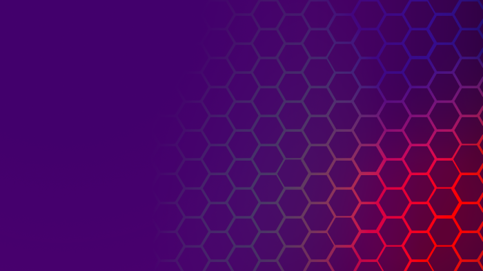 Abstract Hexagon Pattern with Gradient