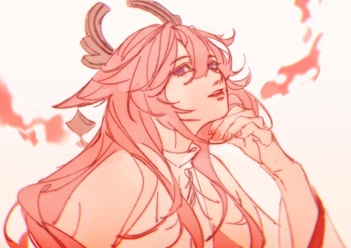 Yae Miko from Genshin Impact