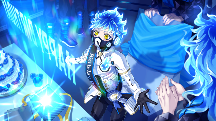 Idia and Ortho Shroud from Twisted Wonderland