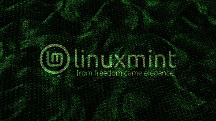 Linux Mint logo with tagline