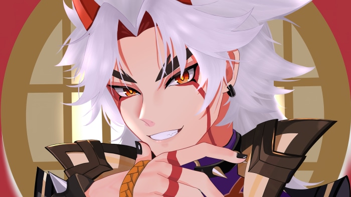 Arataki Itto from Genshin Impact 4K