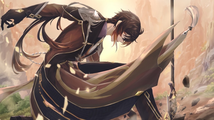 Zhongli from Genshin Impact 4K