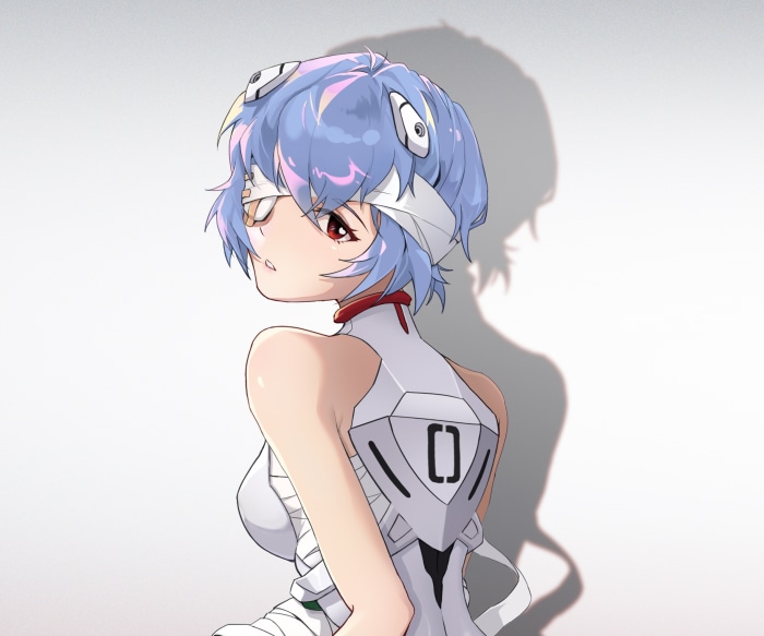Rei Ayanami from Neon Genesis Evangelion