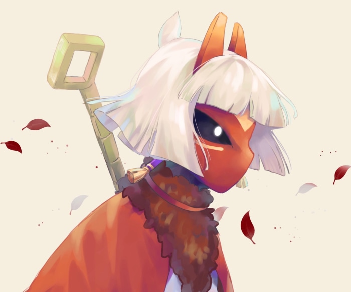 Sky: Children of the Light character with mask and cape