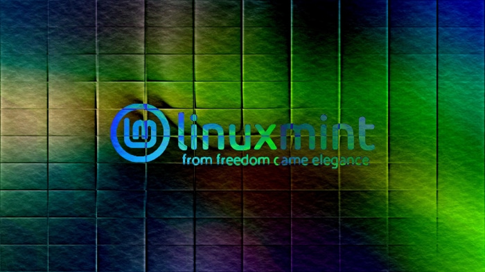 Linux Mint logo with tagline