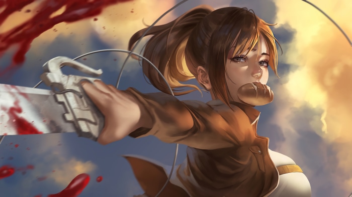 Sasha Blouse from Attack On Titan 4K