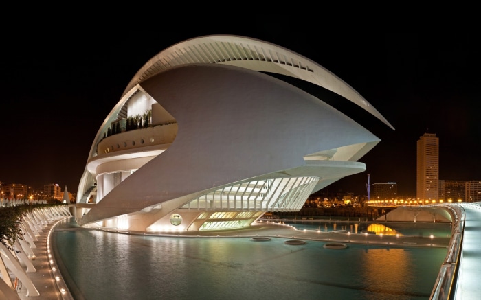L'Hemisfèric at the City of Arts and Sciences in Valencia, Spain