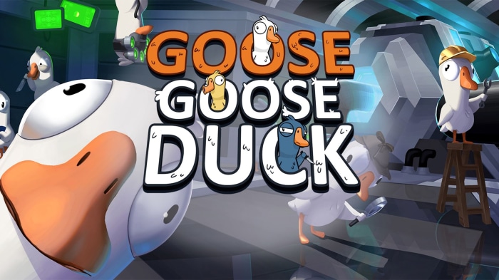Goose Goose Duck game title screen