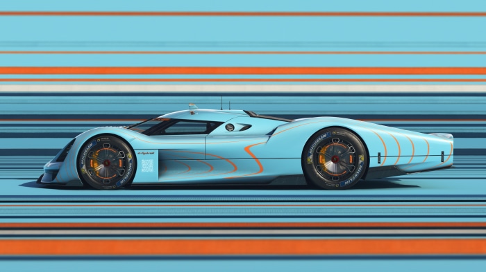 Porsche Vision 908 race car